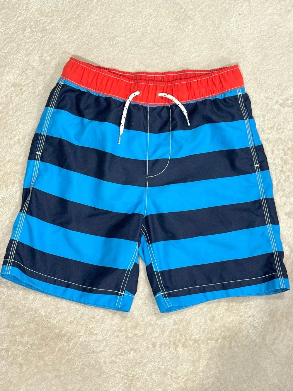 2–Pack Boys’ Size 12 Swim Trunks Board Shorts